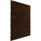Ekena Millwork 19 5/8in. W x 19 5/8in. H Thompson EnduraWall Decorative 3D Wall Panel Covers 2.67 Sq. Ft. WP20X20TMAMB - alternate 3